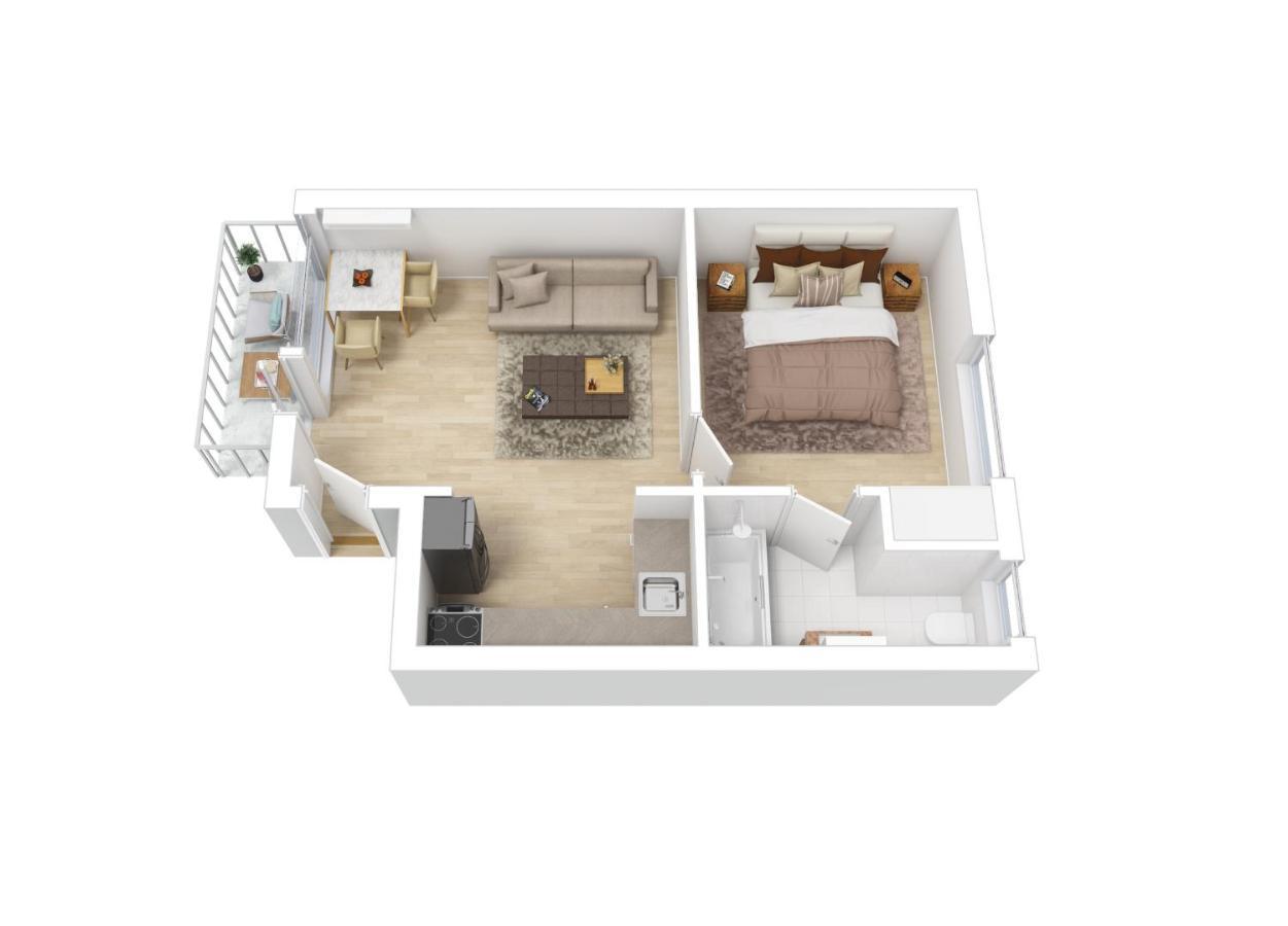 Soya On Davis Apartment Hotel Мелбърн Екстериор снимка
